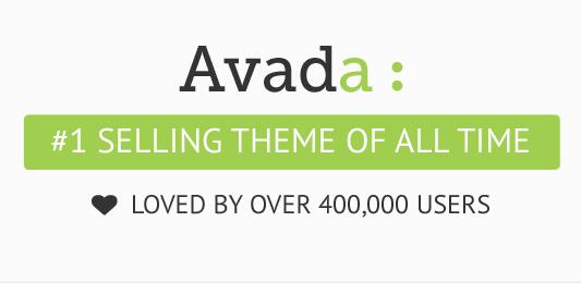 Avada主题themeforest销量第一